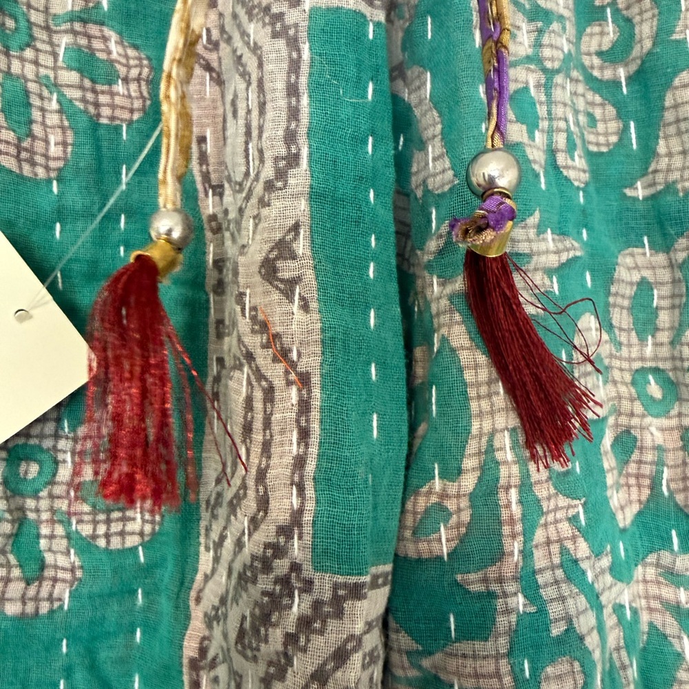 Kantha pants. Free size. NWT BOHO - Picture 3 of 11